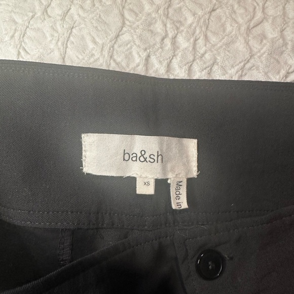 ba&sh Black High-Waisted Pants - Picture 4 of 8